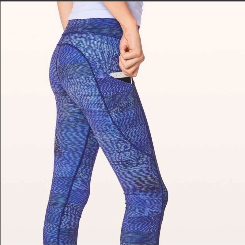 Lululemon Fast & Free 7/8 Tight II Nulux 25" Linear Flux Light